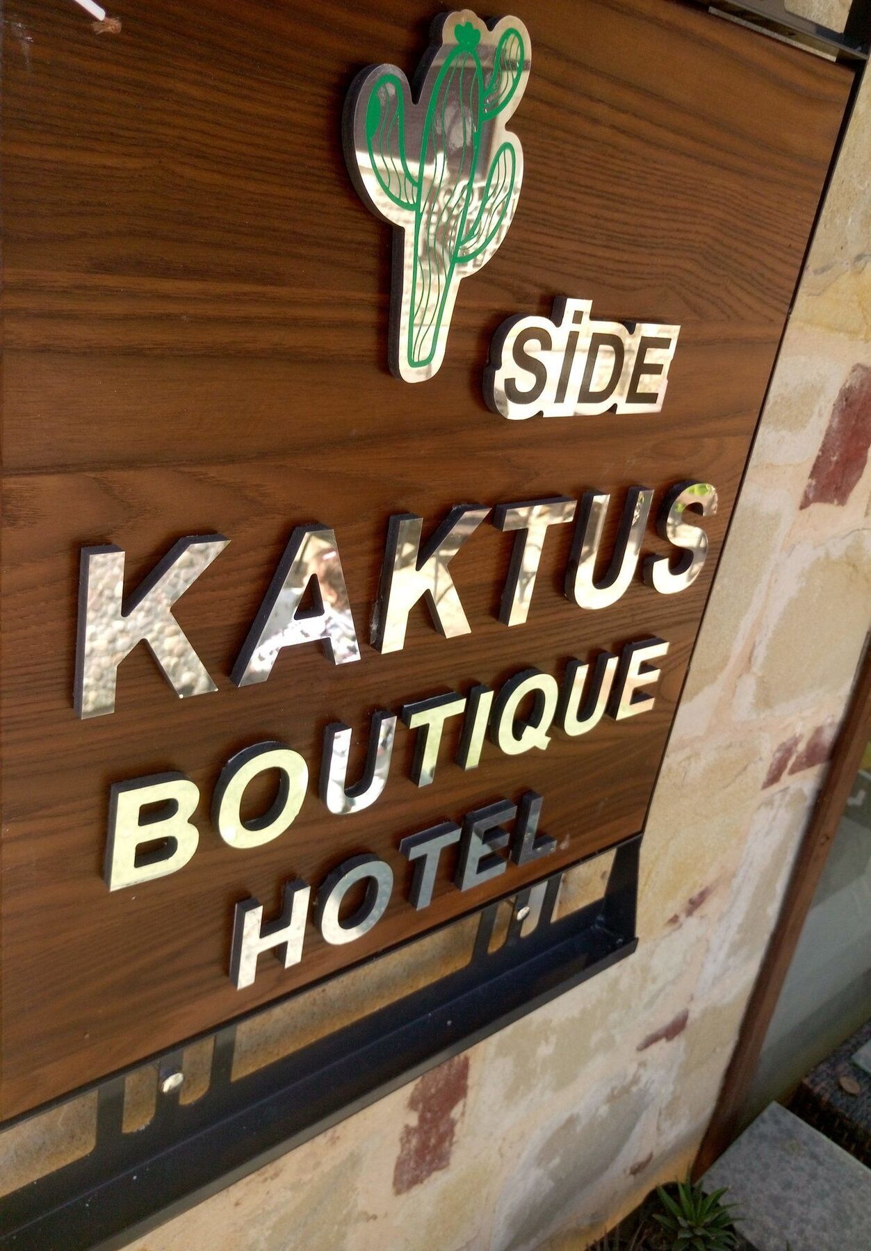 Kaktüs Boutique Hotel Side Exterior foto